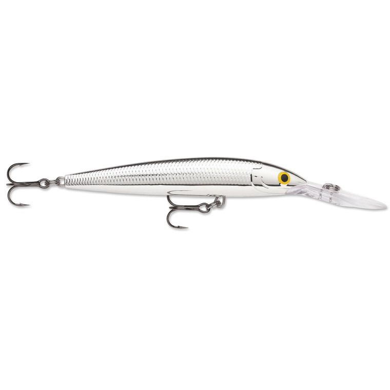 Rapala Down Deep Husky Jerk - 3/8oz 4'' Pure Chrome