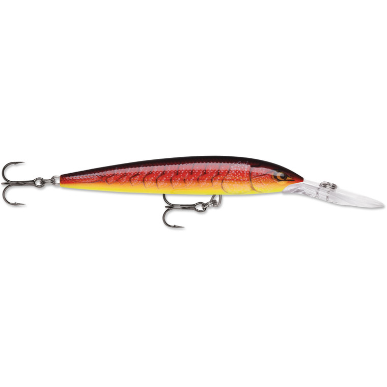 Rapala Down Deep Husky Jerk - 3/8oz 4'' Redfire Crawdad
