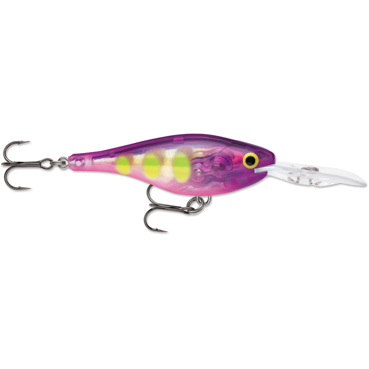 Rapala Glass Shad Rap - 5/16oz 2'' Glass Voodoo Haze