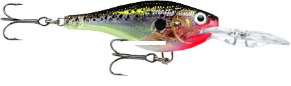 Rapala Glass Shad Rap - 7/16oz 2.75'' Glass Black