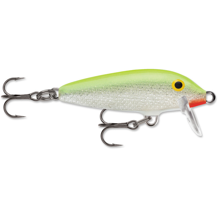 Rapala Original Floater - 1/16oz 1.5'' Slv Fluo Cht