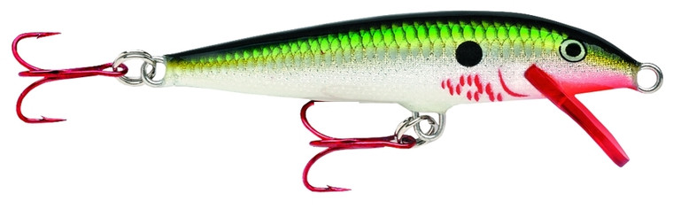 Rapala Original Floater - 1/16oz 2'' Bld Hot Olive