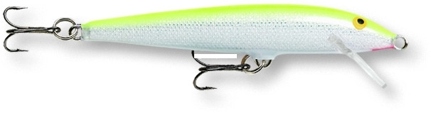 Rapala Original Floater - 1/4oz 5.25'' Slv Fluo Cht