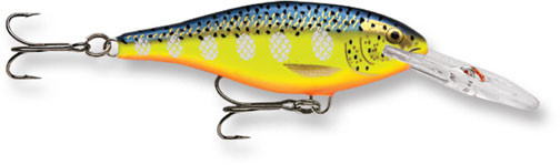 Rapala Shad Rap - 3/16oz 2'' Hot Steel