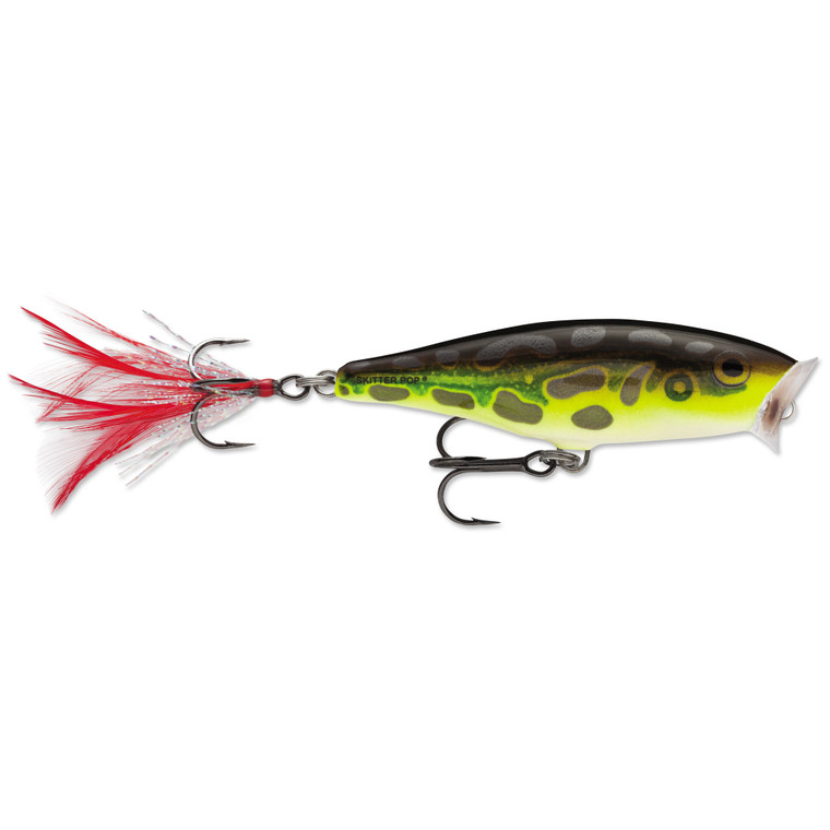 Rapala Skitter Pop - 1/4oz 2'' Lime Frog