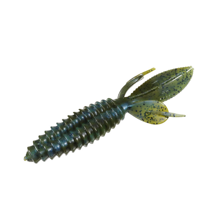 Reaction Innovations - Double Wide Beaver - 5.2'' Magic Craw Swirl 6pk