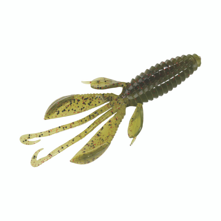 Reaction Innovations - Kinky Beaver - 5'' Watermelon/Red 7pk