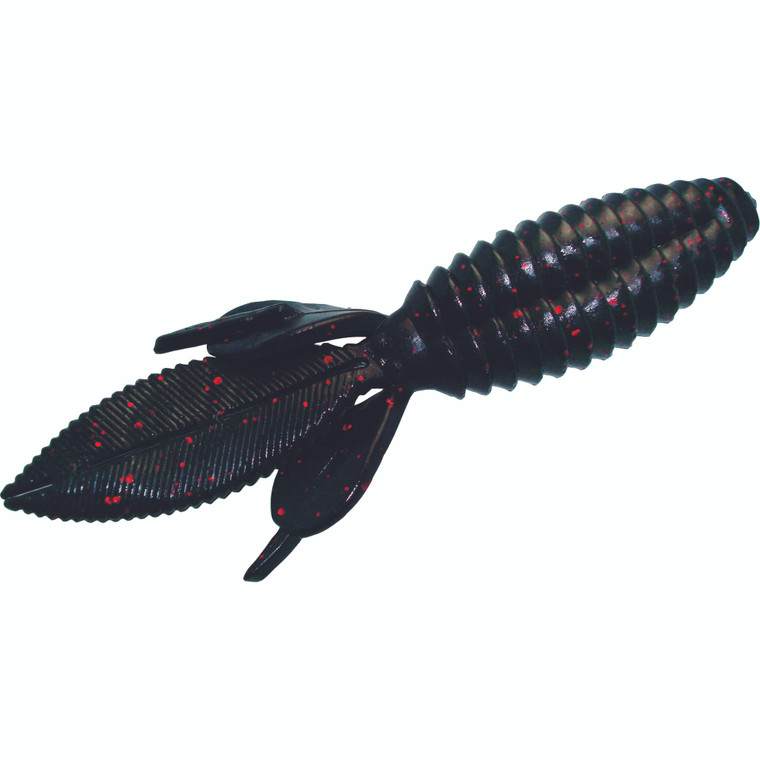 Reaction Innovations - Sweet Beaver - 4.2'' Black/Red 10pk