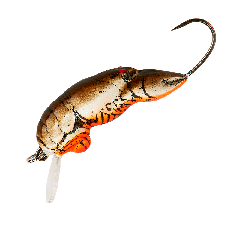 Rebel Micro Crawfish - 1.3125'' Ditch Brown