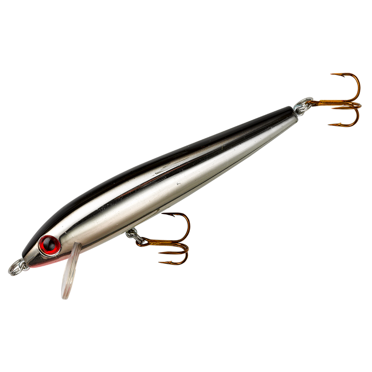 Rebel Minnow - 3.5'' Silver/Black