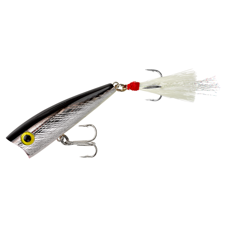 Rebel Teeny Pop R - 2'' Silver/Black