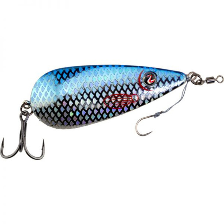 River2Sea - R2S Worldwide Spoon 100 - Blue Chrome