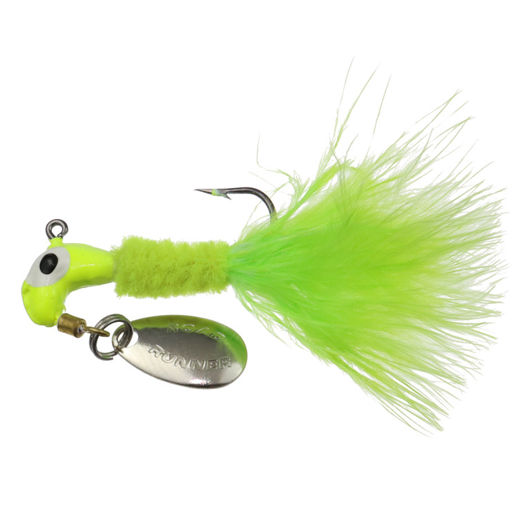 Road Runner Marabou - 1/16oz Chartreuse