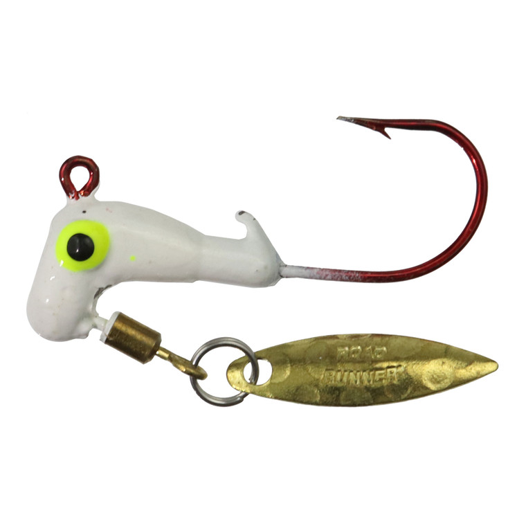 Road Runner Pro Barbed Head - 1/8oz White