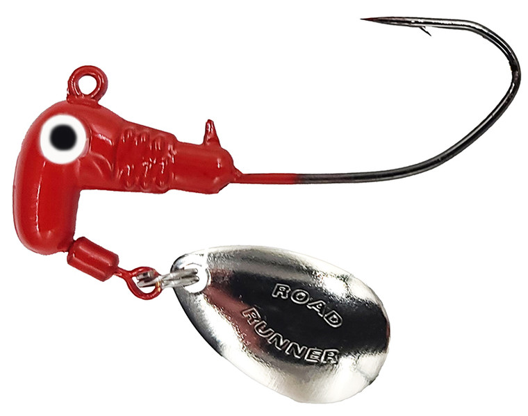 Road Runner Sickle Hook Head - 1/16oz 1.5'' Red