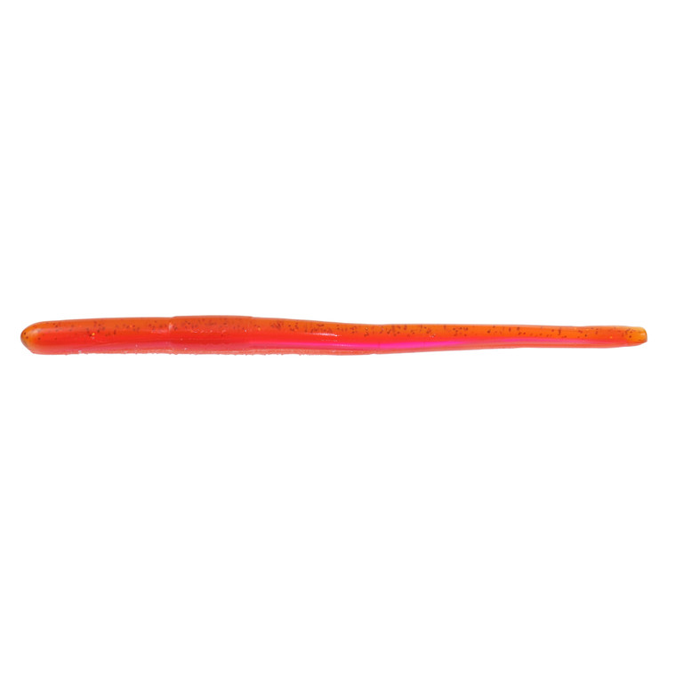 Roboworm Straight Tail Worm - 4.5'' Fuego 10pk