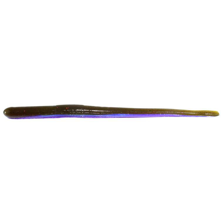Roboworm Straight Tail Worm - 4.5'' GnPkn Purple 10pk
