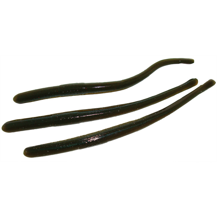 Roboworm Straight Tail Worm - 4.5'' Green Neon Pkn 10pk
