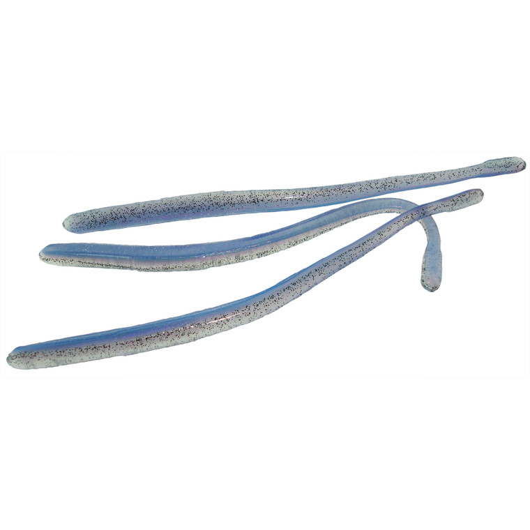 Roboworm Straight Tail Worm - 6'' Prizm Shad 10pk