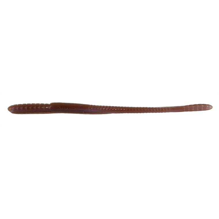 Roboworm Straight Tail Worm - 7'' Oxbld Light/Red Flk 8pk