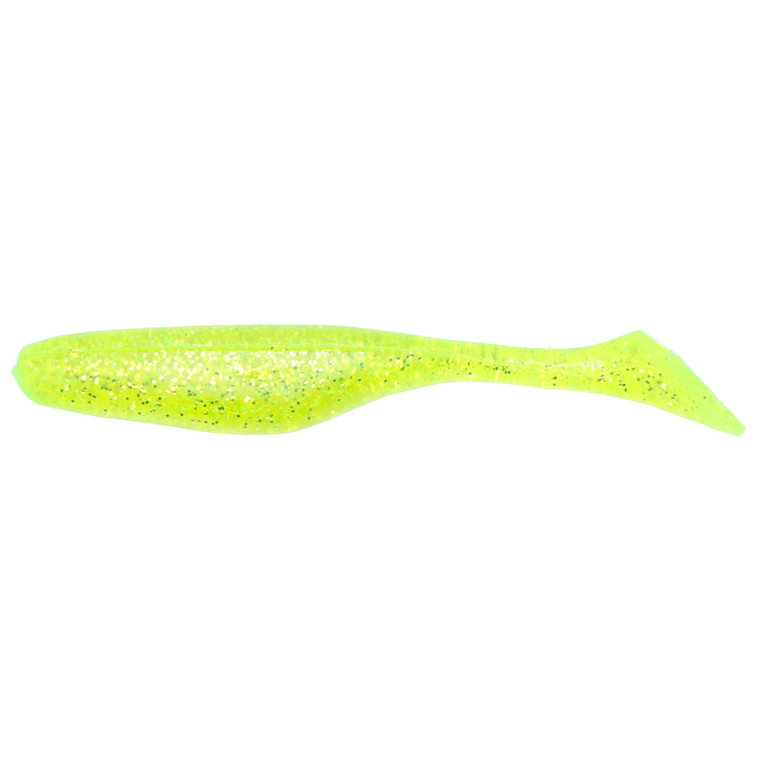 SW - Saltwater Assassin Sea Shad - 4'' Chart/SilverGlitter 10pk