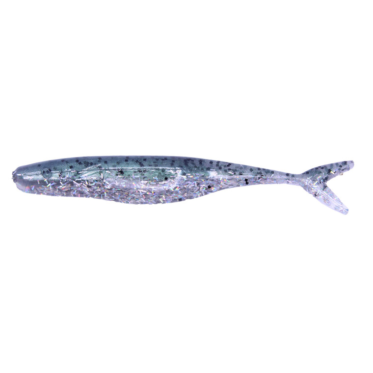 SW - Saltwater Assassin Split Tail Shad - 4'' Silver Mullet 10pk