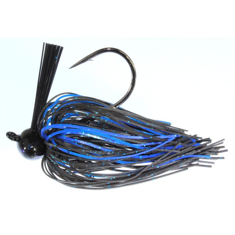 Santone Pro Series Football - 3/4oz Black Blue Accent