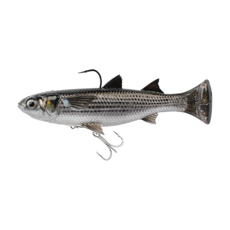Savage Gear - 3D LT Mullet Pro - 5'' Silver Mullet 1pk