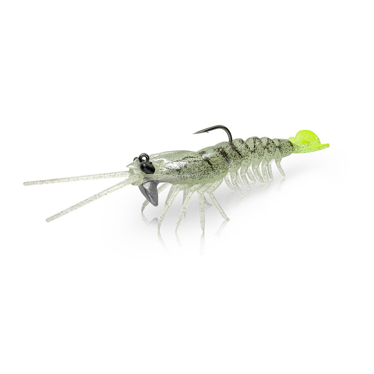 Savage Gear - Manic Shrimp RTF V2 - 3.5'' Glow 2pk