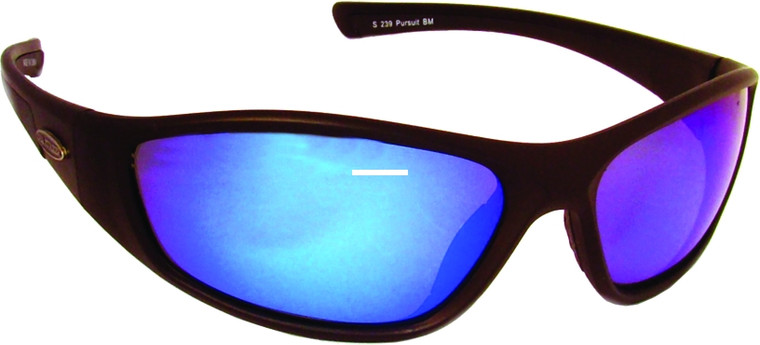 Sea Striker Sunglasses - Pursuit Blk;Blu Mirror