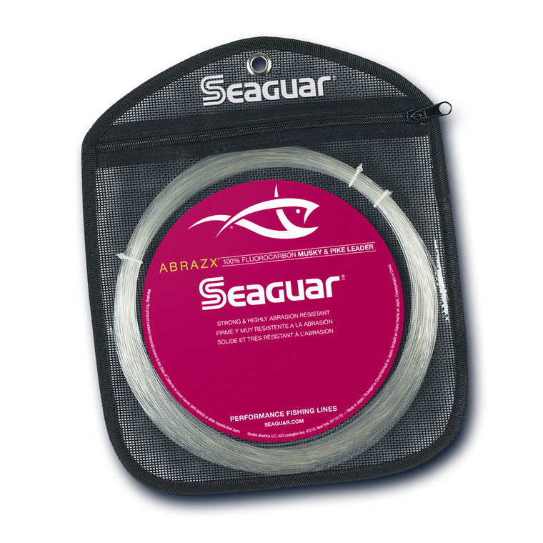 Seaguar AbrazX Leader - 25 yd Clear 80 lb