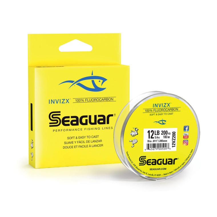 Seaguar InvizX - 200 yd Clear 12 lb