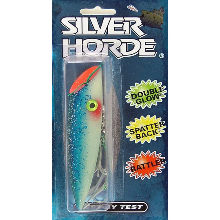 SilverHorde 4 Plug - Dbl.Glow Blu.Spatter