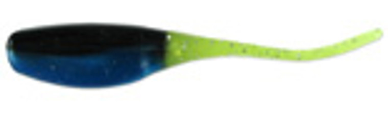 Southern Pro StingerShad 2'' - Black/Blue Chart Sparkle 8pk