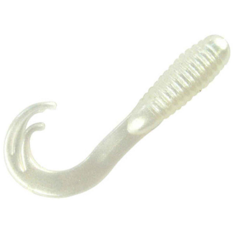 Southern Pro Triple Tip Grub - 2'' Pearl 10pk