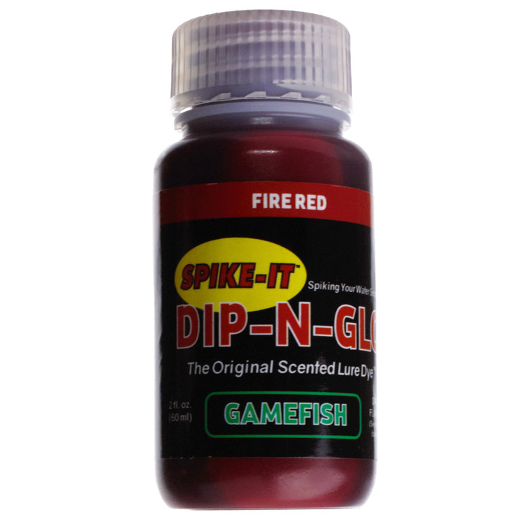 Spike-It Dip-N-Glo - 2oz Fire Red