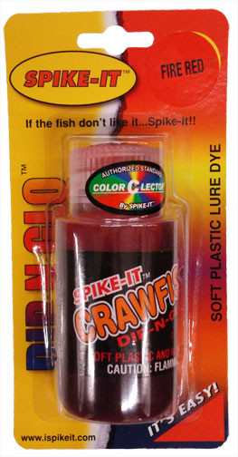Spike-It Dip-N-Glo Crawfish - 2oz Fire Red