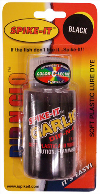 Spike-It Dip-N-Glo Garlic - 2oz Black