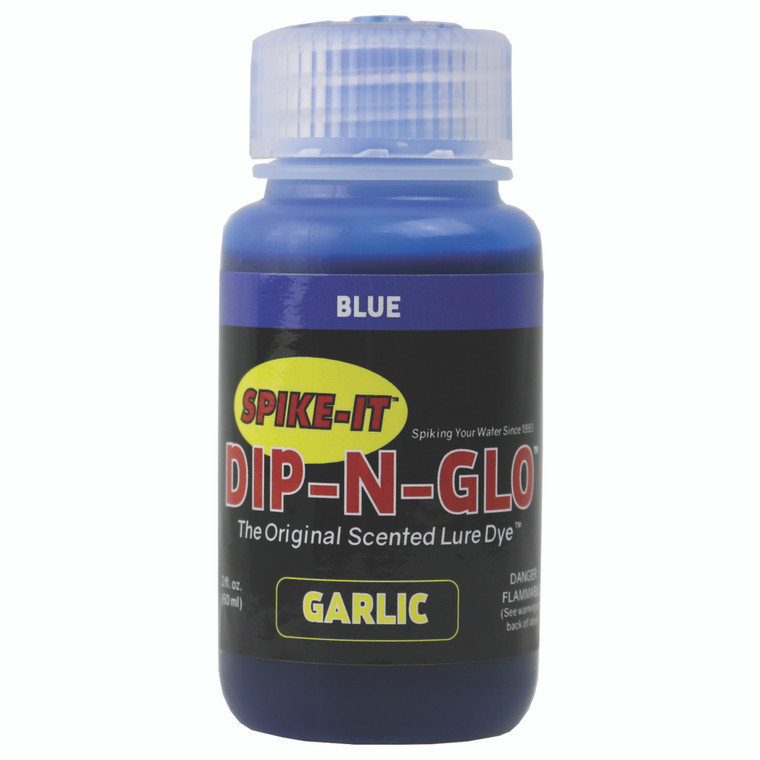 Spike-It Dip-N-Glo Garlic - 2oz Blue