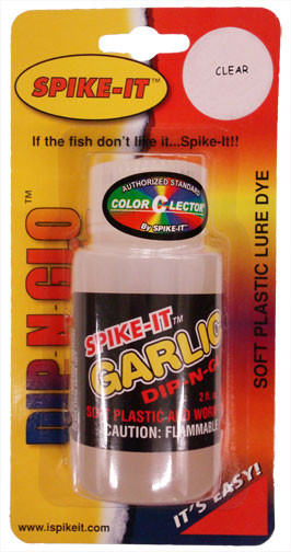 Spike-It Dip-N-Glo Garlic - 2oz Clear
