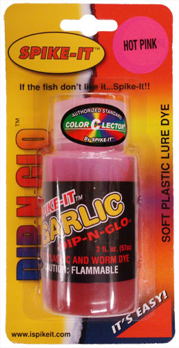 Spike-It Dip-N-Glo Garlic - 2oz Pink
