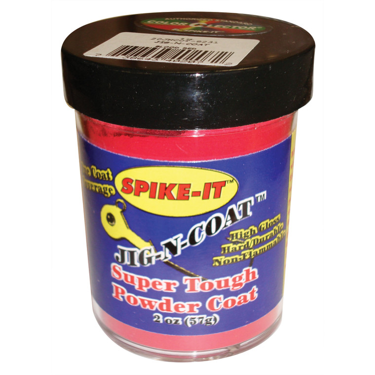 Spike-It Jig N Coat Powder - 2oz Flame Red (Blood Red)