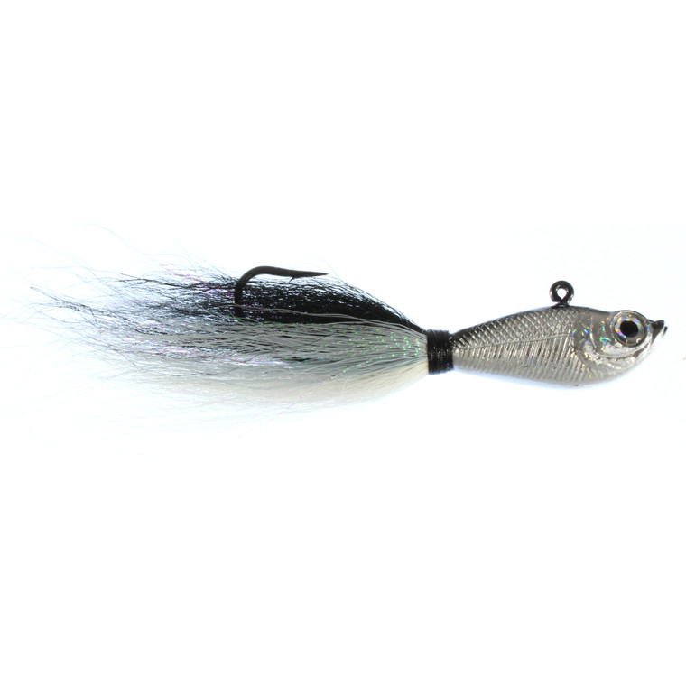 Spro Bucktail Jig - 1oz Dark Shad 1pk