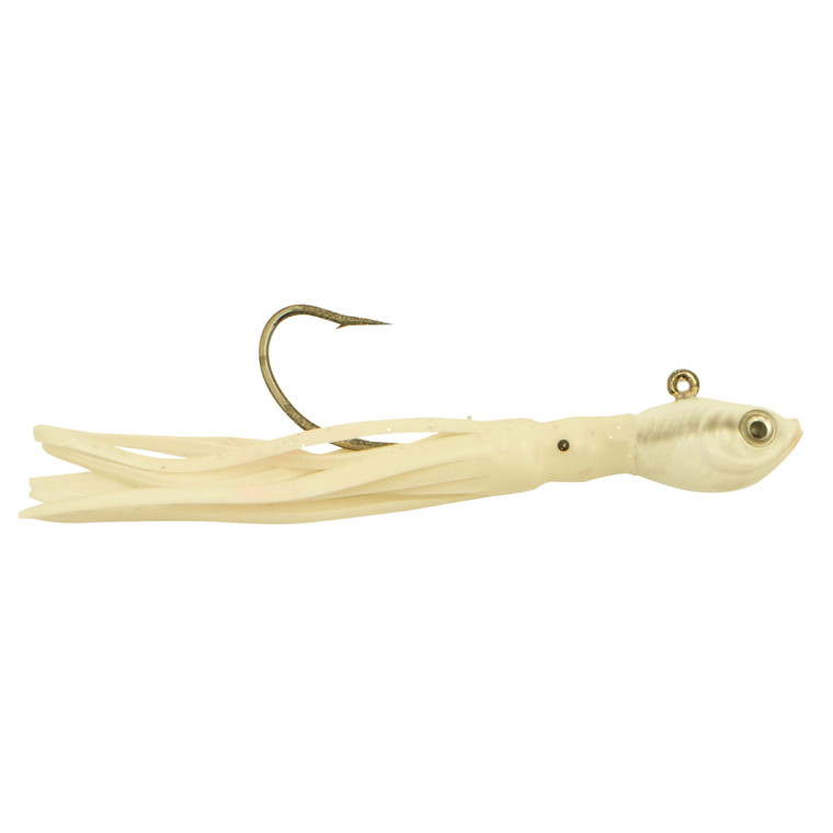 Spro Squidtail Jig - 1/4oz White 1pk