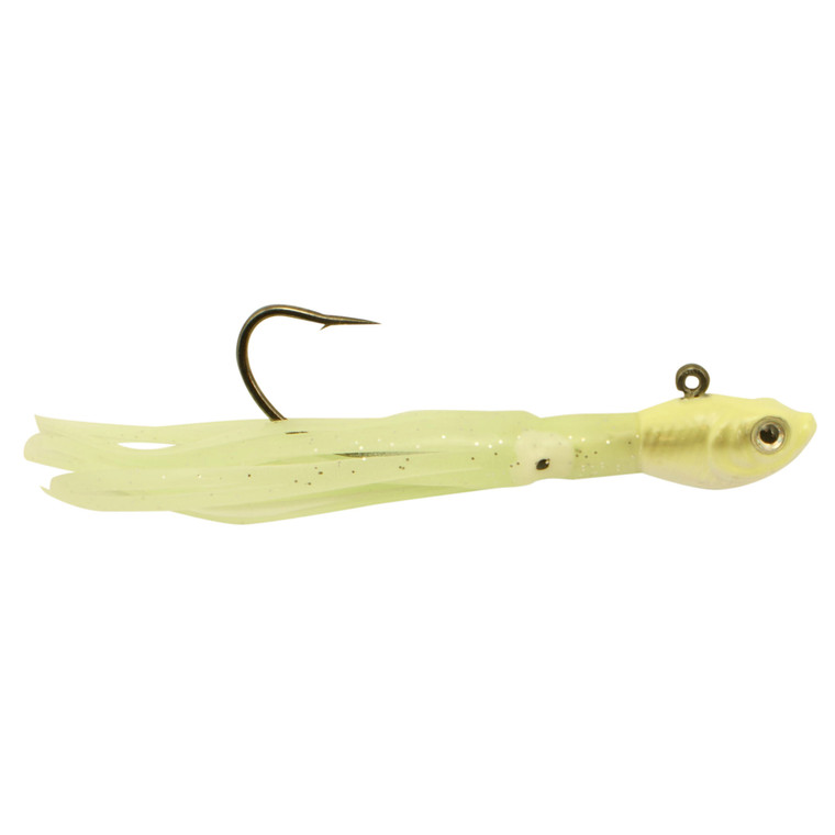 Spro Squidtail Jig - 1oz Glow 1pk