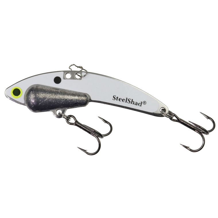 SteelShad Heavy - 1/2oz 2.25'' White Shad