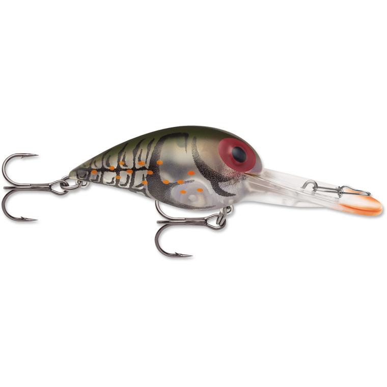 Storm Deep Wiggle Wart - 7/16oz 2'' Pht Grn Crayfish