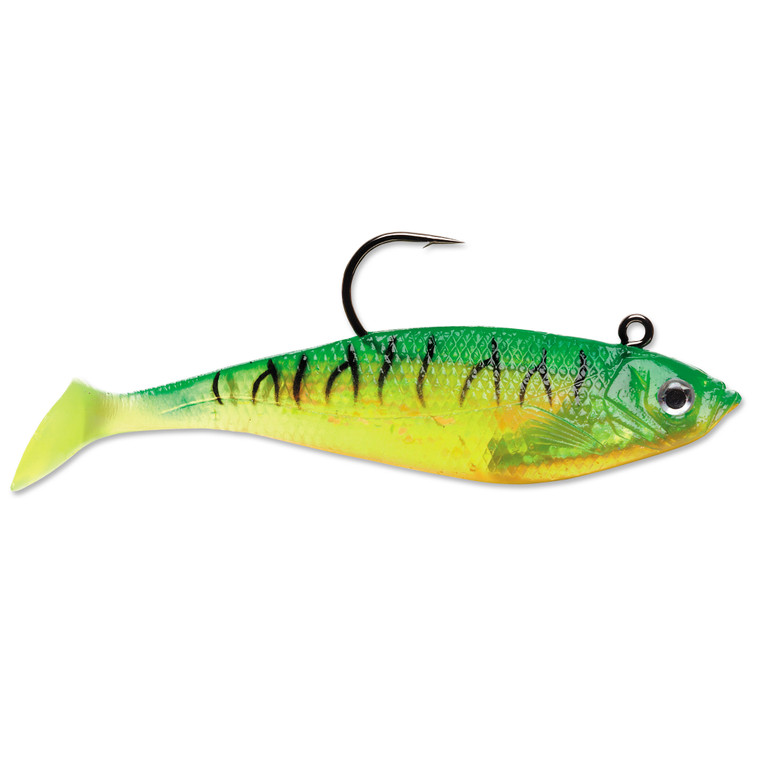 Storm WildEye Swim Shad - 1/8oz 2'' Fire Tiger 3pk