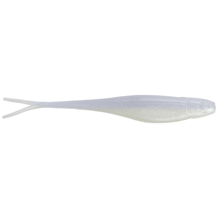 Strike King 3X ZToo SoftJerk - 4'' PrlBlue Glimmer Back 5pk