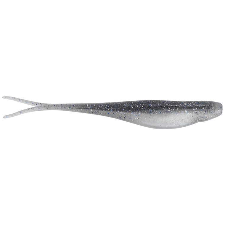 Strike King 3X ZToo SoftJerk - 4'' Smokey Shad 5pk